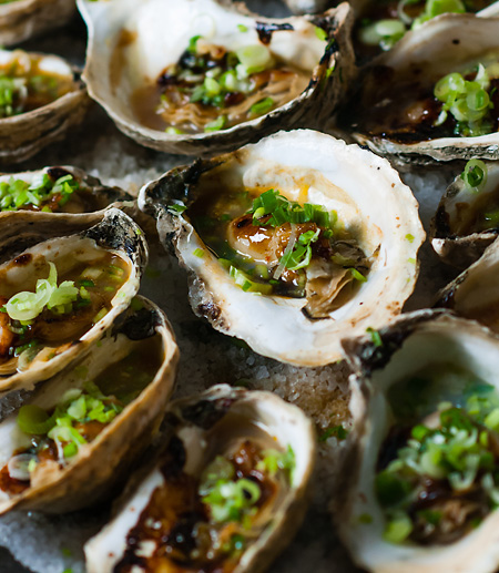 oysters with hoisin