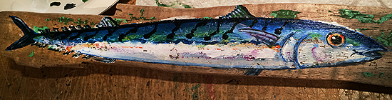 mackerel-painting