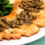skate with caper brown butter
