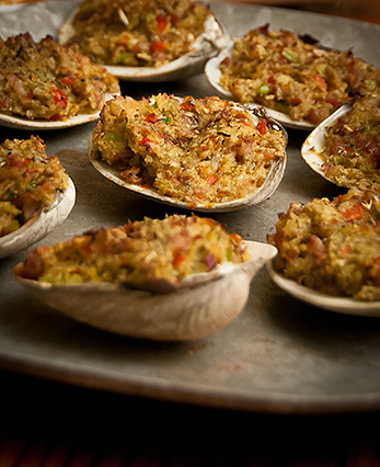 Mike's Stuffed Clams - Monahan's Seafood Market  Fresh Whole Fish,  Fillets, Shellfish, Recipes, Catering & Lunch Counter-Ann Arbor, Michigan