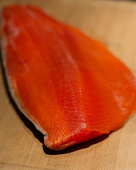 sockeye salmon fillet